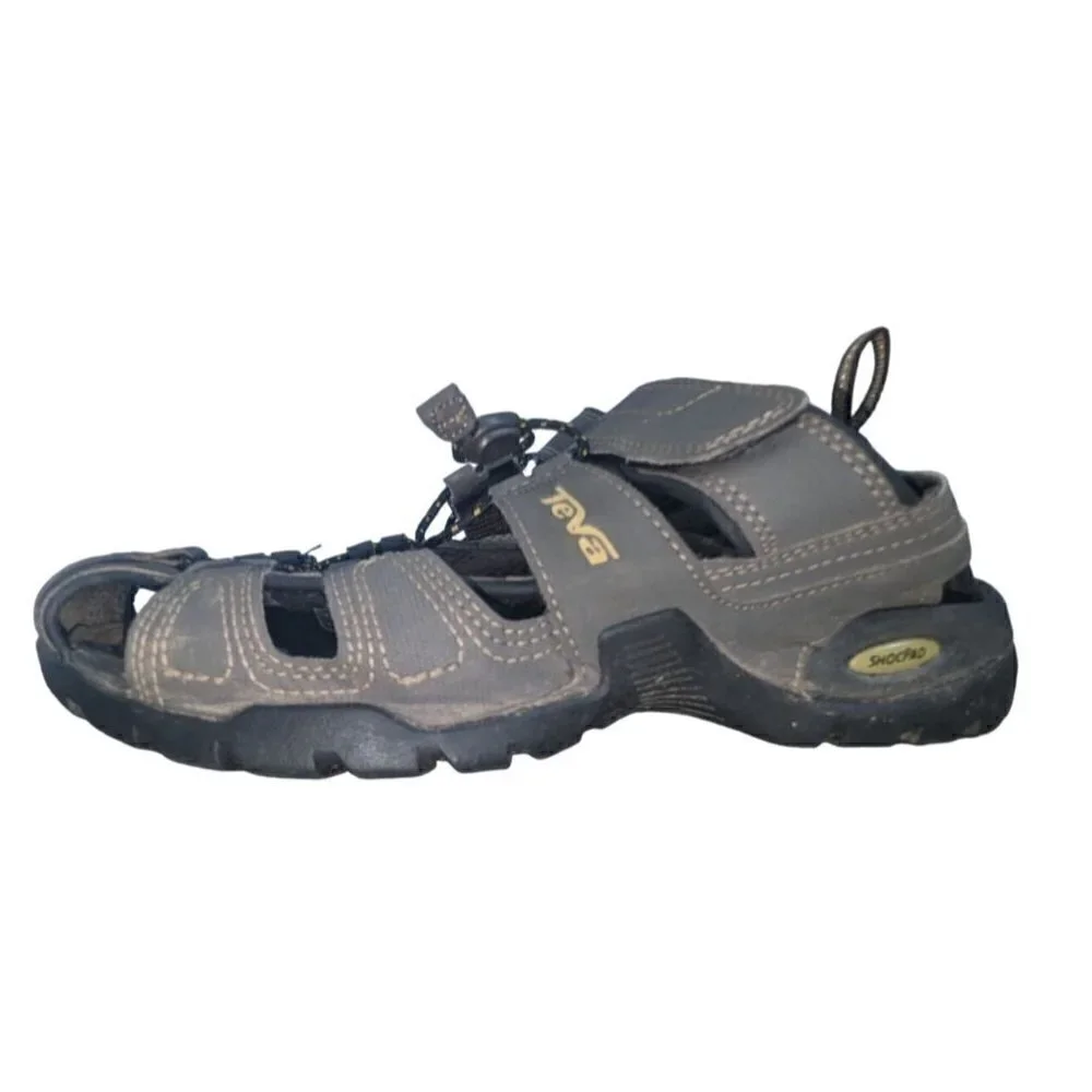 Teva FOREBAY Mens Sandals Hiking Brown Size 7